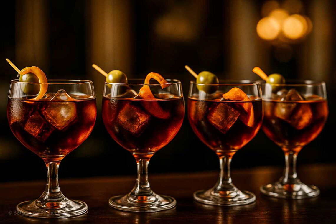 Vermut Cocktails In Spain