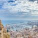 Ben + Michelle visit Alicante Spain - view of the city